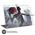 Marvel Black Widow High Kick Universal Laptop 16in (13 x 9.4in) Skin